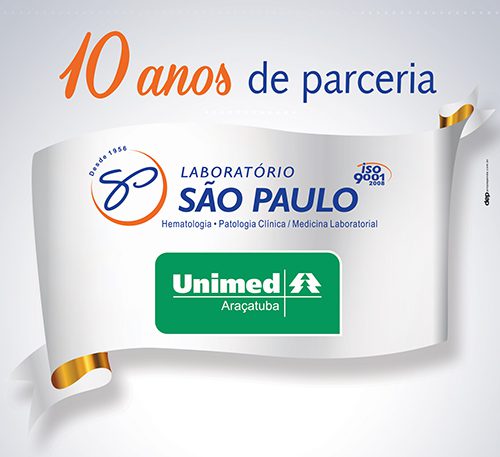 10 anos de parceria - Laboratório São Paulo