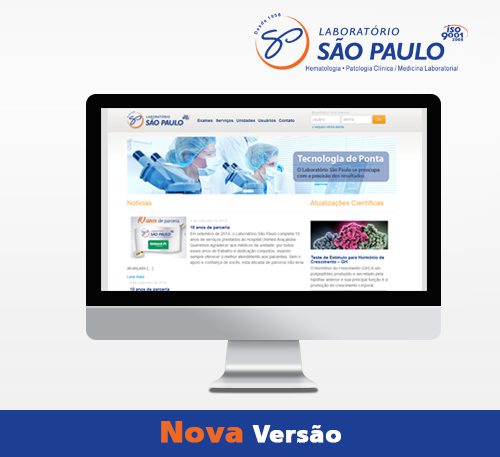 Novo Site - Laboratório São Paulo