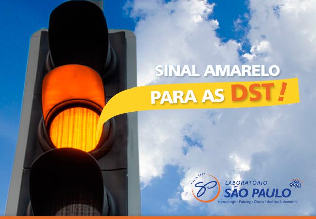 Sinal amarelo - Laboratório São Paulo