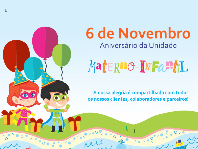 Aniversário da Materno Infantil. - Laboratório São Paulo