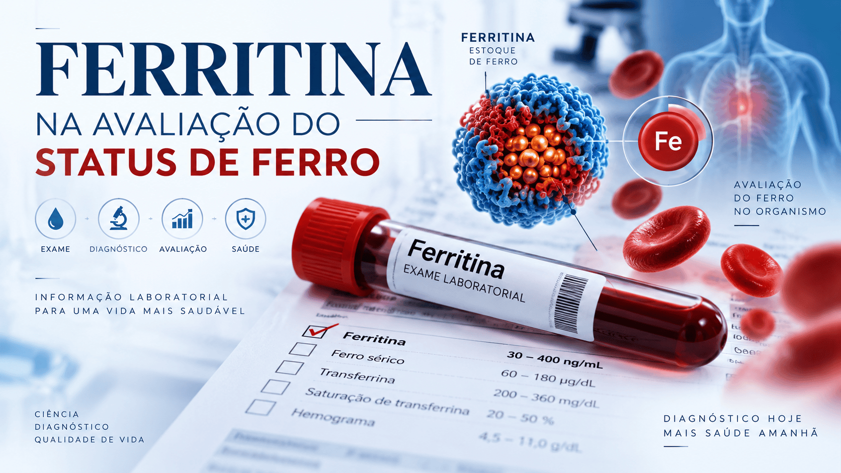 FERRITINA NA AVALIAÇÃO DO STATUS DE FERRO - Laboratório São Paulo